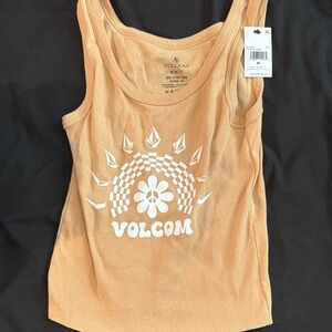 Volcom Women's Graphic Tan Tank Top
